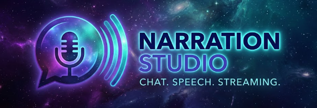 Narration Studio — Chat. Speech. Streaming.
